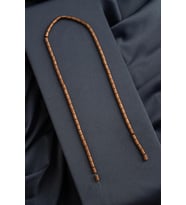Hematit Doğal Taş Mat Kahverengi Silindir Kesim 4x6mm Dizi [AA]