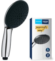 Grohe Vitalio Start 110 El Duşu, 2 Akışlı (Yağmur & Jet), Smartswitch, 110Mm Yuvarlak Duş Başlığı, S