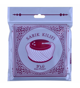 Sarık Koruyucu Düz ( 3 Adet )