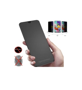 Realme 5 Mat Hayalet Ekran Gizli Privacy Tam Kaplayan Kırılmaz Cam Seramik Nano Ekran Koruyucu