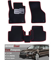 SKODA SUPERB (2008-2015) Uyumlu EVA Paspas Tam Set–Oto Paspas,Araca Özel,Kolay Montaj
