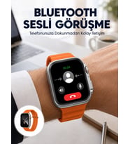 2025 Model Gelişmiş Özellikli Nabız Sensörlü Spor Takibi Yapabilen Titreşimli Saat Yeni Nesil