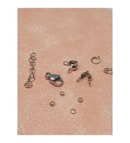 Çelik Silver Takı Kapama Klips Seti/adet (51282)