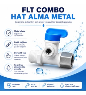 Su Arıtma Metal Hat Alma Vanası Flt Combo 608696159
