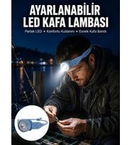 Kampçı Kafa Lambası Su Geçirmez Çok Modlu LED Yeni Nesil