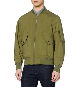 Tommy Hilfiger AUTHENTIC BOMBER Erkek Yeşil Ceket MW0MW36592MSH