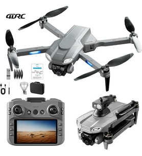GPS Kameralı Drone, Canlı Görüntü Aktaran FPV Drone, Akıllı Takip Özelliği, 4K HD Kamera, Kumandalı Katlanabilir Drone, Yükseklik Sabitleme, Taşıma Çantalı