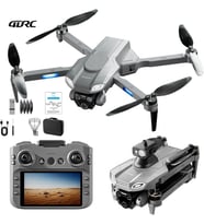 GPS Kameralı Drone, Canlı Görüntü Aktaran FPV Drone, Akıllı Takip Özelliği, 4K HD Kamera, Kumandalı Katlanabilir Drone, Yükseklik Sabitleme, Taşıma Çantalı