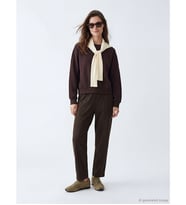 LCW Modest Kahverengi Beli Lastikli Soft Touch Kadın Eşofman Altı