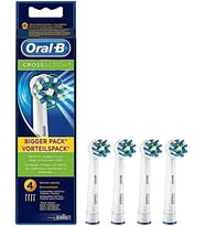 Oral-B Braun Crossaction Yedek Fırça Başlığı, 4 Adet