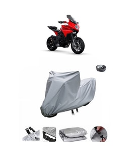 MV Agusta Turismo Veloce 800 Rosso  Su Geçirmez Motosiklet Brandası ARKA ÇANTA UYUMLU