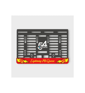 LİGHTNİNG MCQUEEN 3D KABARTMALI PLEKSİ MOTOR PLAKALIĞI