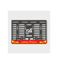 LİGHTNİNG MCQUEEN 3D KABARTMALI PLEKSİ MOTOR PLAKALIĞI