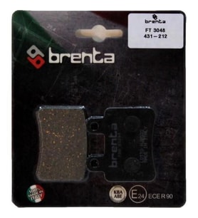 Brenta 431-212 2007-2009 Derbi GP1 250 Uyumlu Arka Fren Balatası Organik Balata