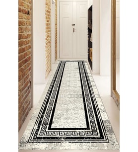 Dijital Baskılı Kaymaz Taban Yıkanabilir Modern Yolluk Ve Koridor Halısı NDU-SD-1044 (Çok Renkli)