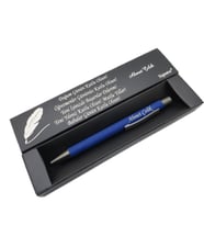 Signator® C472 Mavi Füme Tükenmez Kalem  İsme Özel Kalem  Hediyelik Kalem (Karışık)