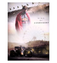 Max Verstappen - Dutch Gp 2021 Tablo Ahşap Poster Dekoratif