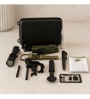 12 Parça Kamp ve Hayatta Kalma Seti (Survival Kit)