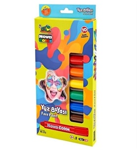 Nova Color Yüz Boyası 10 renk