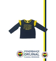 Fenerbahçe Orijinal Lisanslı Uzun Kol Lacivert Bebek Sweat (Lacivert)
