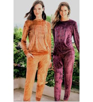Donwear  5811 Bayan Pijama Takımı (Hardal)
