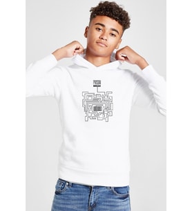 Prison Break Labyrinth Beyaz Çocuk 3ip Kapşonlu Sweatshirt