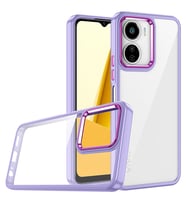 Lexroo Vivo Y16 Kılıf Flora Kılıf - Lila
