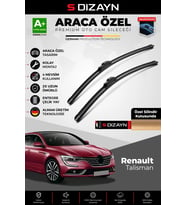 S-Dizayn Renault Talisman Ön Cam Silecek Seti 2015 Üzeri Premium Araca Özel 60-45 Cm A+ Kalite