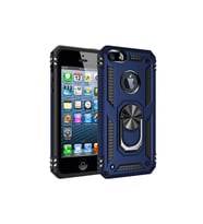 Apple iPhone 5 Uyumlu Kılıf Zore Vega Kapak (Mavi)