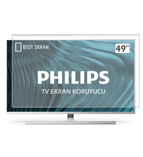 PHILIPS 49PUS7909 TV EKRAN KORUYUCU - Philips 49" inç 123 cm Tv Ekran Koruyucu