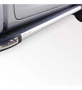 Volkswagen Amarok Uyumlu Titan Alüminyum Yan Koruma Siyah 2010-2016