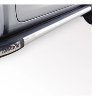 Volkswagen Amarok Uyumlu Titan Alüminyum Yan Koruma Siyah 2010-2016
