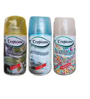Tropicana Air Freshener Oda Kokusu Ipeksi Vanilya Soft Hafif Bubble Gum Koku Parfüm Sprey 260 Ml X 3 Adet