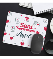 Kişiye Özel Kız Arkadaşa Hediye Mousepad