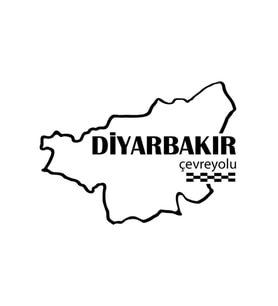 Diyarbakır Çevreyolu Sticker 12*9 Cm