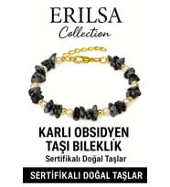 Sertifikalı İnci ve Karlı Obsidyen Taşı Bileklik – Denge ve Canlılık Enerjisi (Çok Renkli)