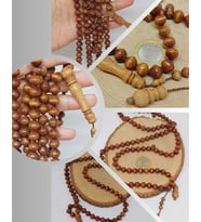 Mango Ağacı Sığırcık Kesim 99luk Tesbih 9*9.5mm (55808)