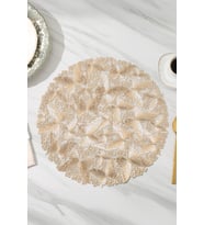 6’lı Amerikan Servisi Supla Yuvarlak Gold 38 Cm – ACR-625/20