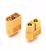 XT-60 Batarya Konnektör Dişi-Erkek Çift Plug 60A Li-Po