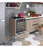 Kenzlife ankastre modülü kabini fosfat crd fırın ocak dolabı çekmeceli ayaklı (Karışık)