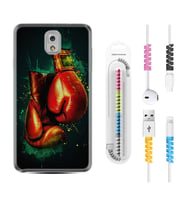 Samsung Note 3 4 5 8 9 20 Ultra 10 Lite Kılıf Kablo Koruma Spiral Silikon Boks Eldiveni 1763