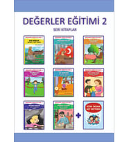 Ata 2.ve 3.Sınıflar İçin Değerler Eğitimi Öykü Dizisi + Kitap Okuma Not Defterim (Beyaz)