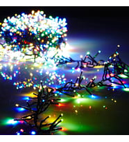RENKLİ LED IŞIK 100 LED 4 METRE PİRİNÇ LED IŞIK RENKLİ LED IŞIK YILBAŞI AĞACI IŞIĞI PİRİNÇ LED DEKOR