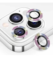 BİNANO IPHONE 11 PRO MAX DIAMOND KARIŞIK PEMBE CAMERA KORUYUCU