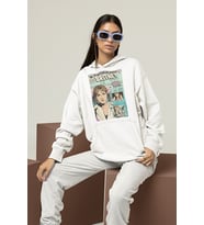 Şarkıcı Britney Spears Dergi Kapağı Temalı Unisex Oversize Hoodie