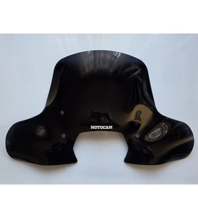 MOTOCAM RKS SC 150 Ön Cam 2023-2026 Model 40cm Siyah Renkli 4mm Elcikli APARATSIZ