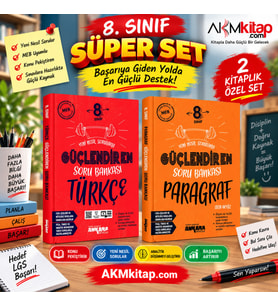 Ankara Yayıncılık 8.Sınıf Türkçe ve Paragraf Soru Bankası Seti 2 Kitap