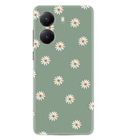 Xiaomi Poco X7 Pro Kılıf Boutique Baskılı Resimli Yeşil Papatyalar Pcode -041