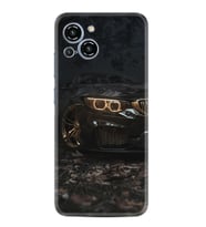 Reeder S23 Max Pro Kılıf Silikon Desen Özel Seri Black Car 1768