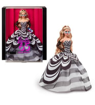 Barbie 65.yıl Özel Koleksiyon Bebeği - Sarışın HRM58 Lisanslı Ürün (Karışık)